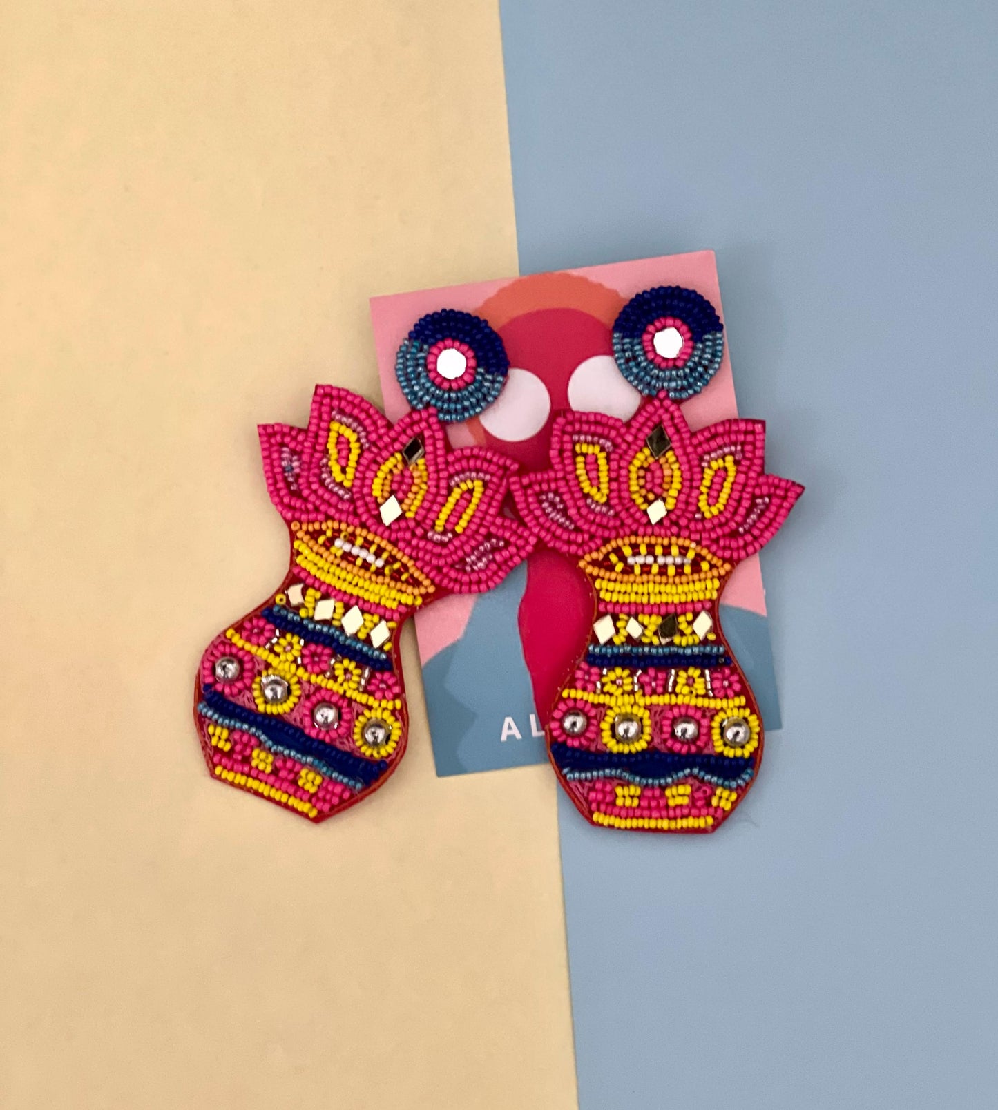 Kalash Beaded Earrings