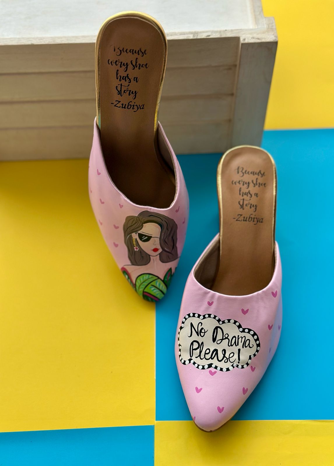 No Drama Please Pink Heels