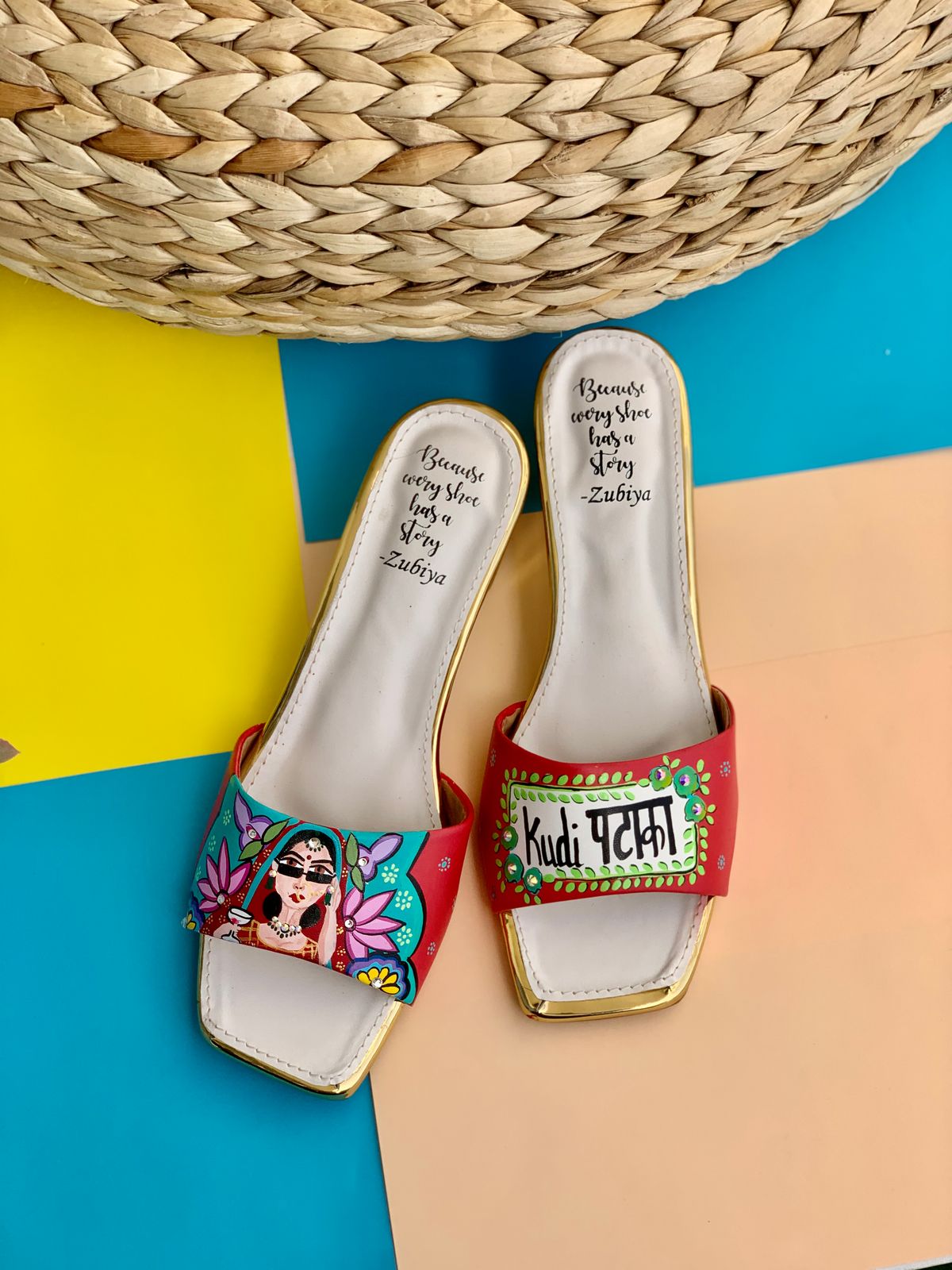 Pataka Kudi Kitten Heels