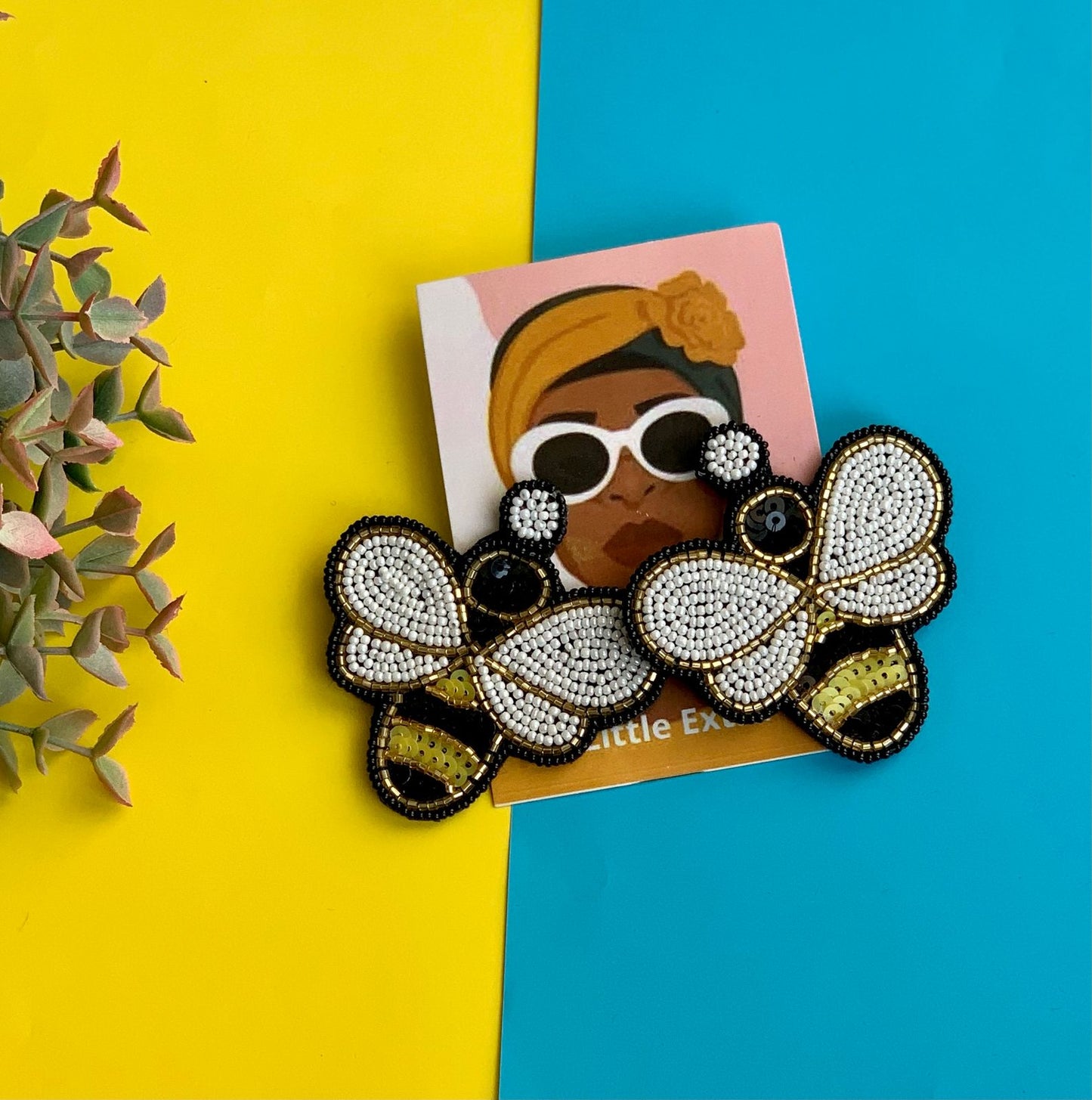 Bumblebee Earrings
