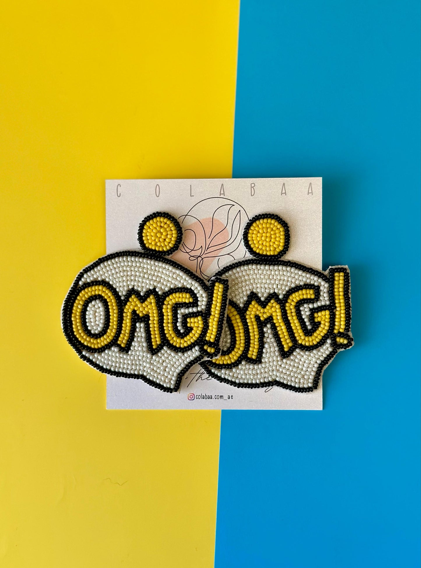 OMG Beaded Earrings