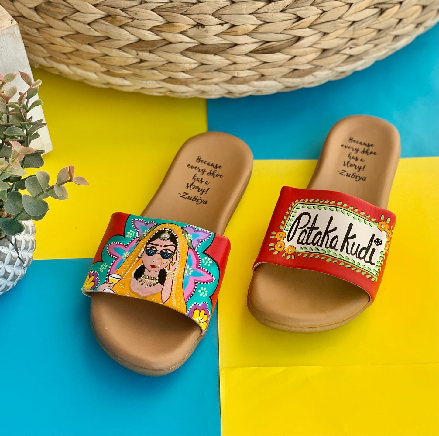 Pataka Kudi Brown Slides
