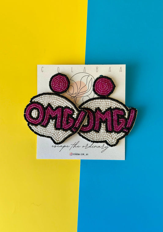 OMG Beaded Earrings