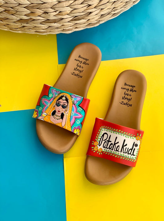 Pataka Kudi Brown Slides